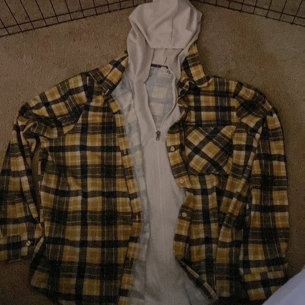Hooded flannel for women great for fall